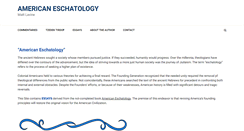 Desktop Screenshot of americaneschatology.org